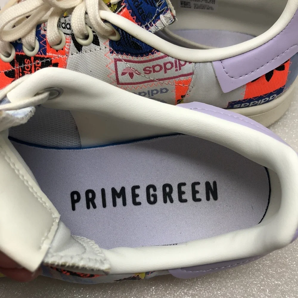 adidas Originals Sneakers Stan Smith Patchwork Trefoils  H03921 Size 6.5 - Picture 9 of 12